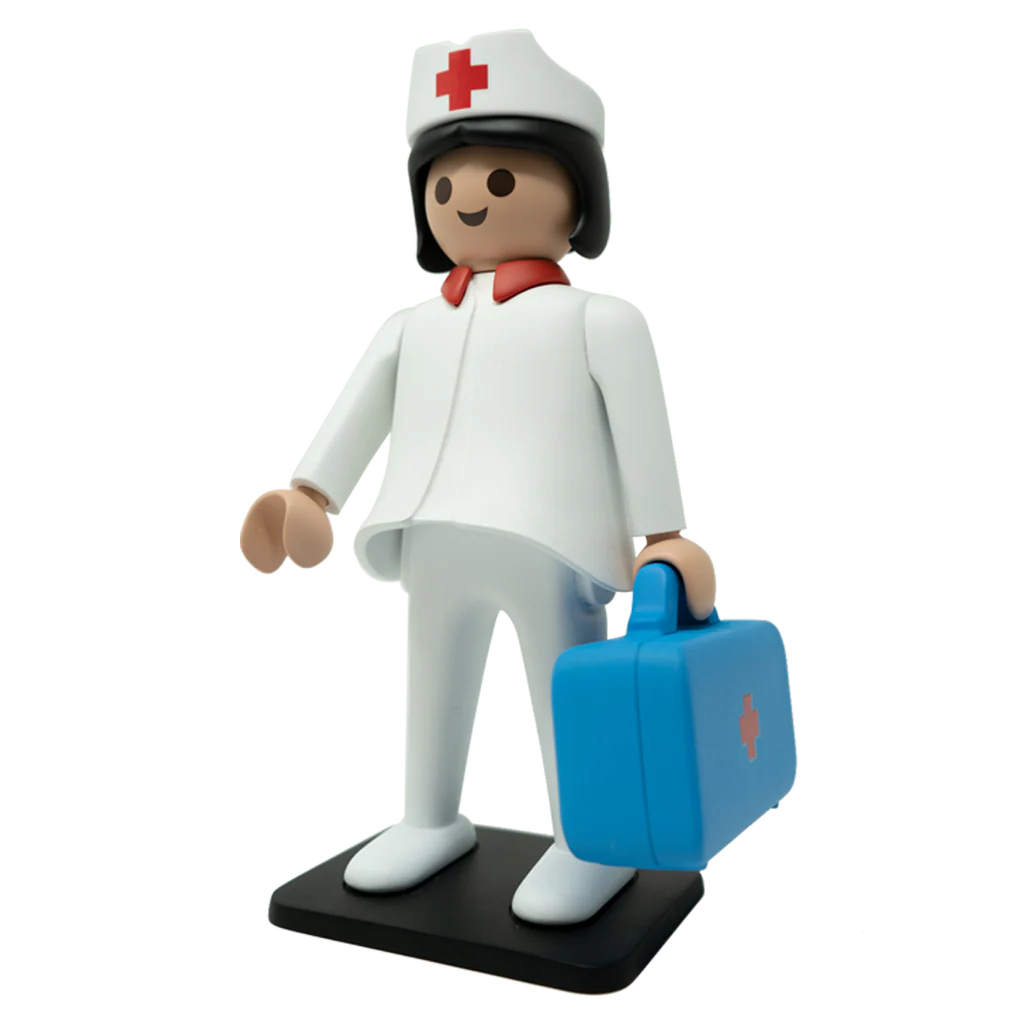 000218 PLAYMOBIL L’INFIRMIÈRE – Image 2