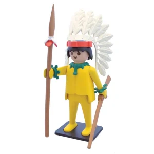 000265 PLAYMOBIL LE CHEF INDIEN
