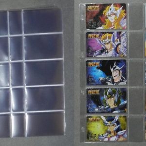 Lot de Feuilles Plastique pour rangement Cartes Collector FOLEI