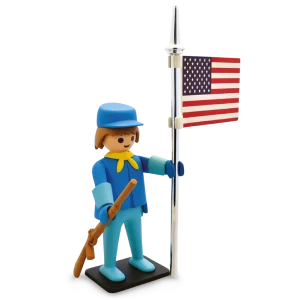 000212 PLAYMOBIL LE CAVALIER AMERICAIN