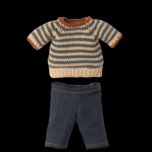 16-1820-00 BLOUSE AND PANTS FOR TEDDY DAD MAILEG