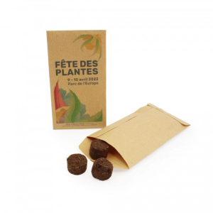 Sachet de boules à graines de fleurs à logoter
