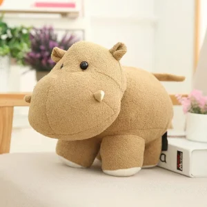 Doudou Hippopotame Beige