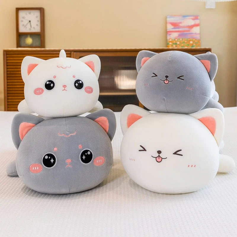 Peluche chat à câlins rondelet – Image 2