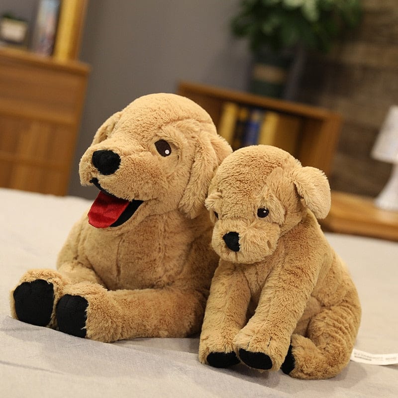 Peluche chien labrador marron – Image 4