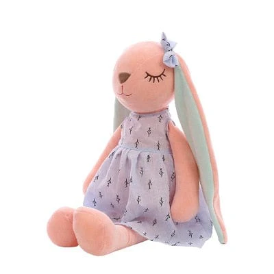 Peluche lapin aux longues oreilles – Image 7