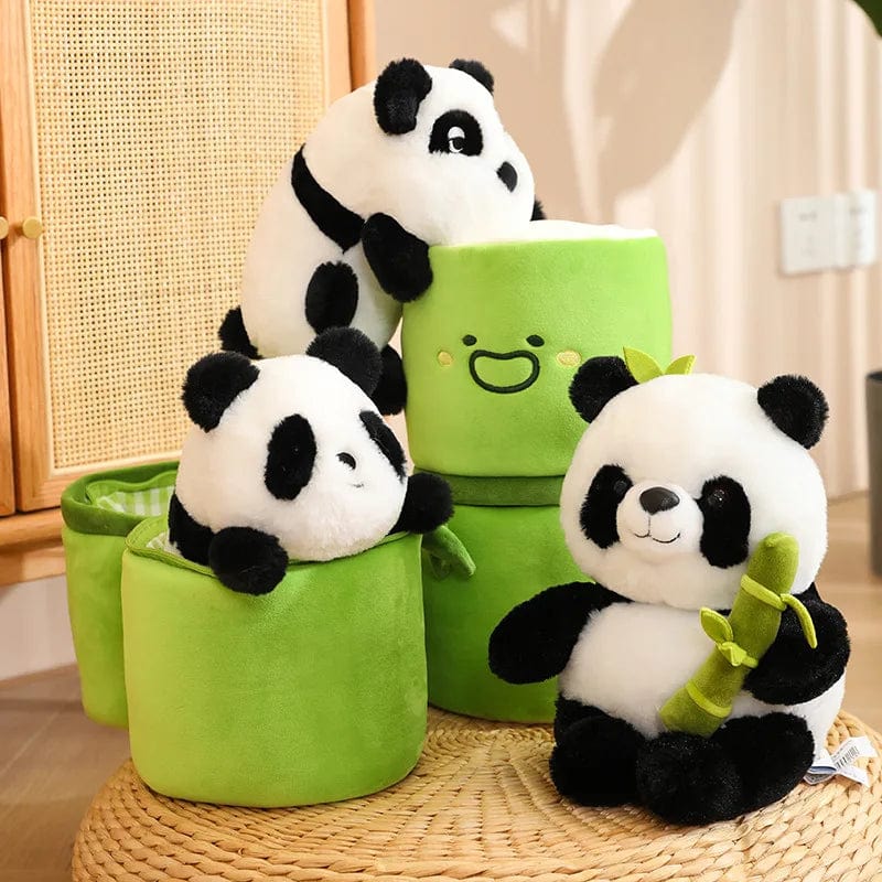 Peluche panda mignonne et son bambou – Image 2