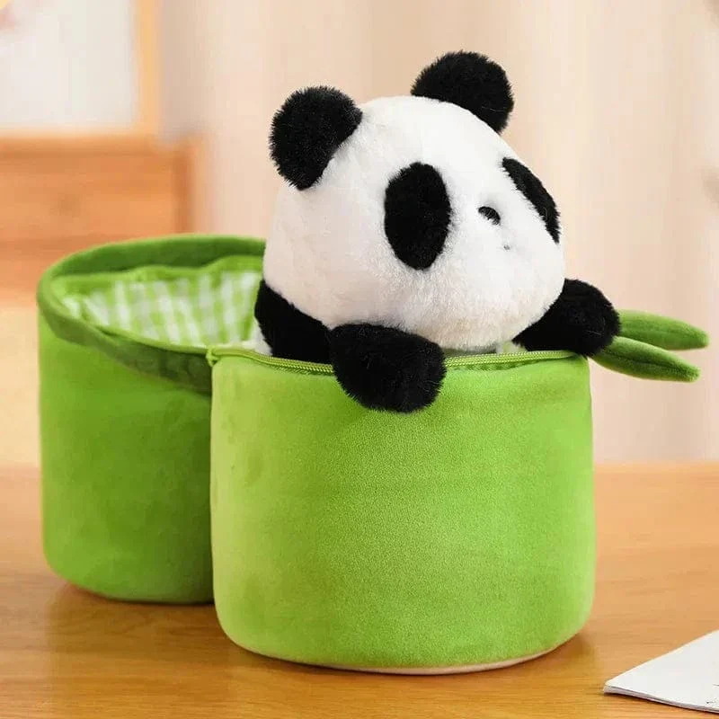 Peluche panda mignonne et son bambou – Image 5