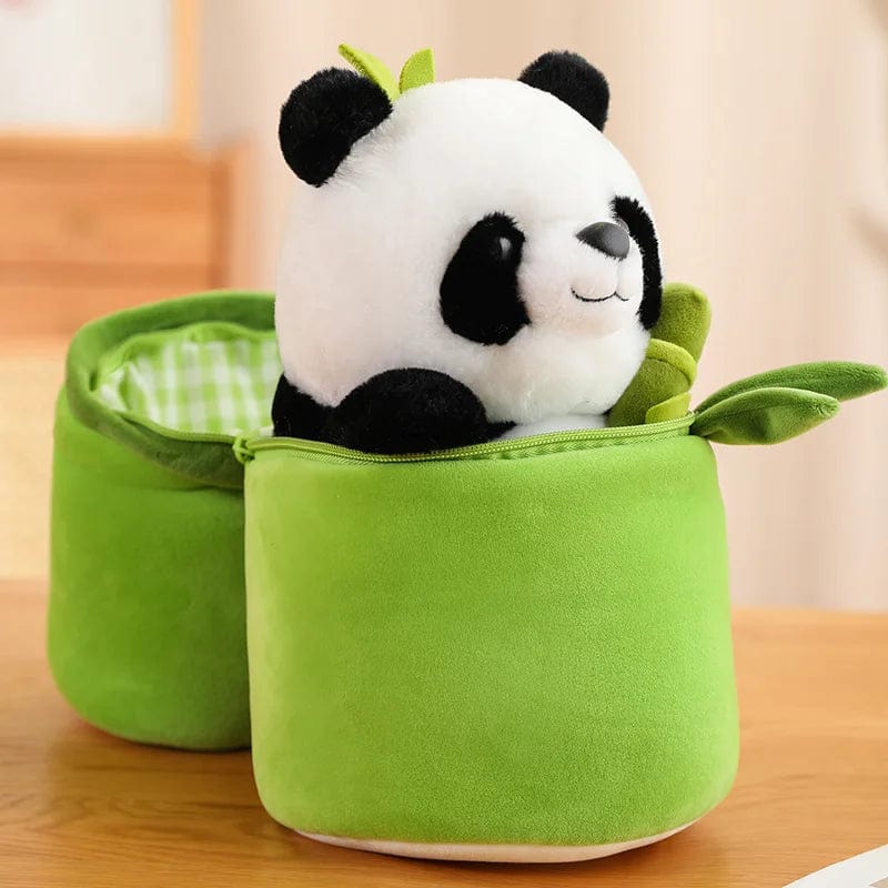 Peluche panda mignonne et son bambou – Image 4