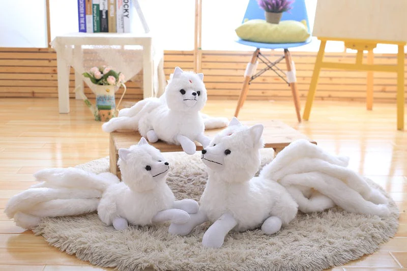 Peluche Renard Blanc – Image 2